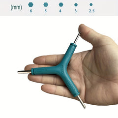 Y shaped 3-in-1 Bike Repair Tool Hex Spanner