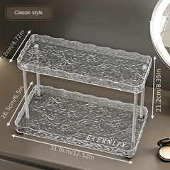 PET Transparent Storage Rack Acrylic Shelf Multifunctional Organizer