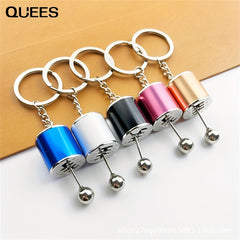 Creative Car Gear Keychain Pendant Metal Key Chain Ornament