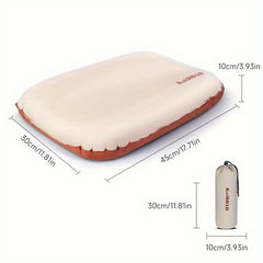 Inflatable Memory Foam Travel Pillow for Outdoor Camping and Travel
