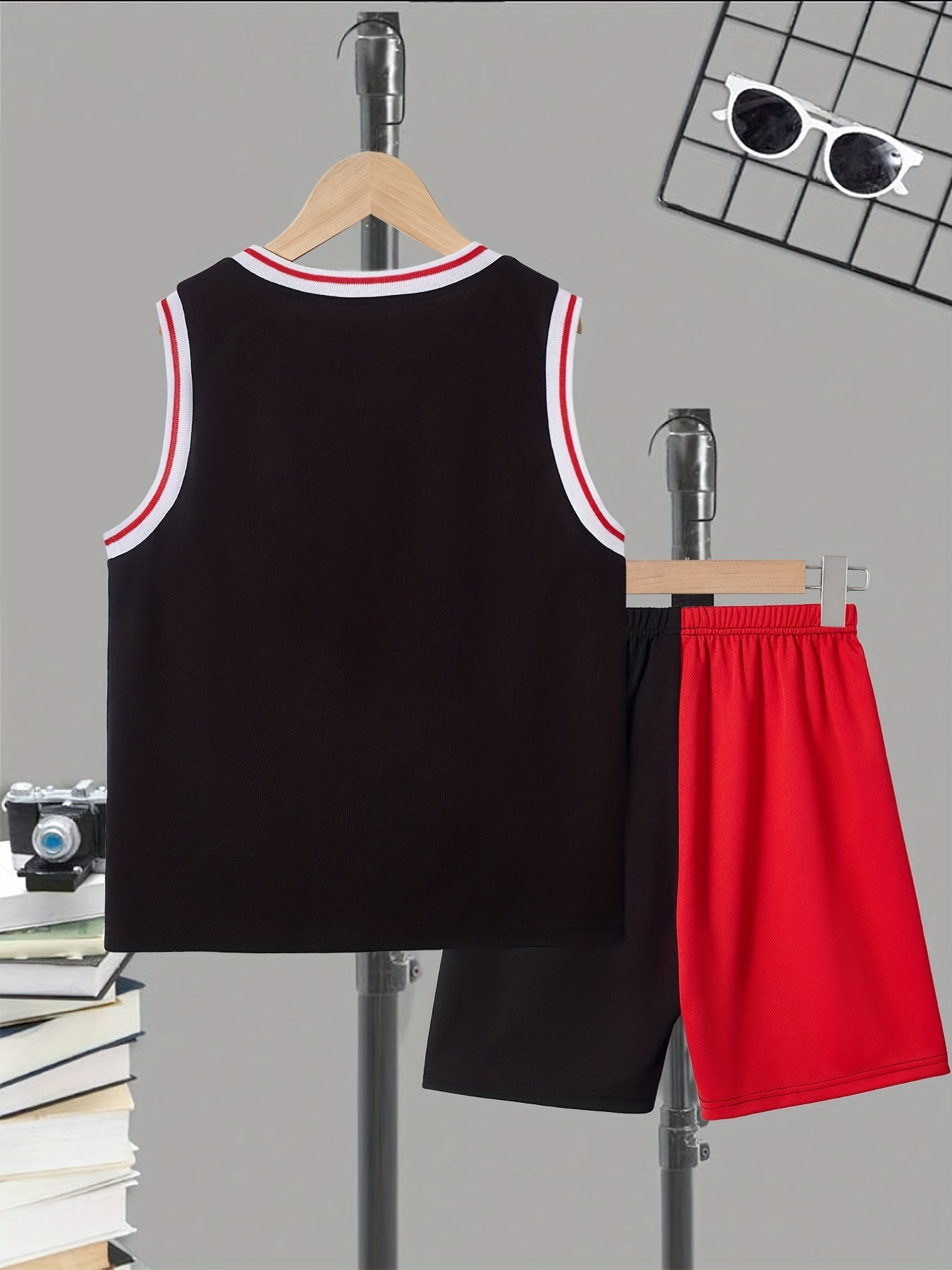 BROOKLYN 231 Kids Basketball 2 pc Outfits Tank & Shorts Set