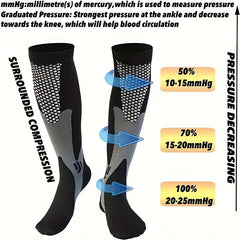 Men's Compression Sport Socks for Basketball Football