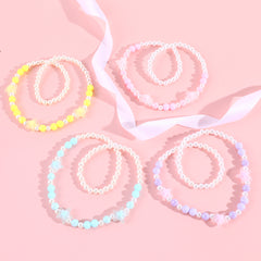 Youth Star Beads Necklace Set for Girls