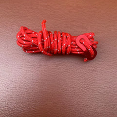 Windproof Reflective Rope for Camping, Durable Nylon Tent Lanyard