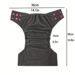 Adjustable Washable Cloth Diaper for Baby Boys & Girls