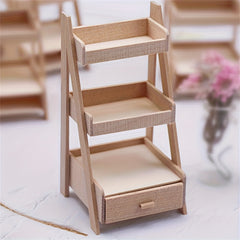 1:12 Scale Wooden Planter Pot Dollhouse Garden Decor Furniture
