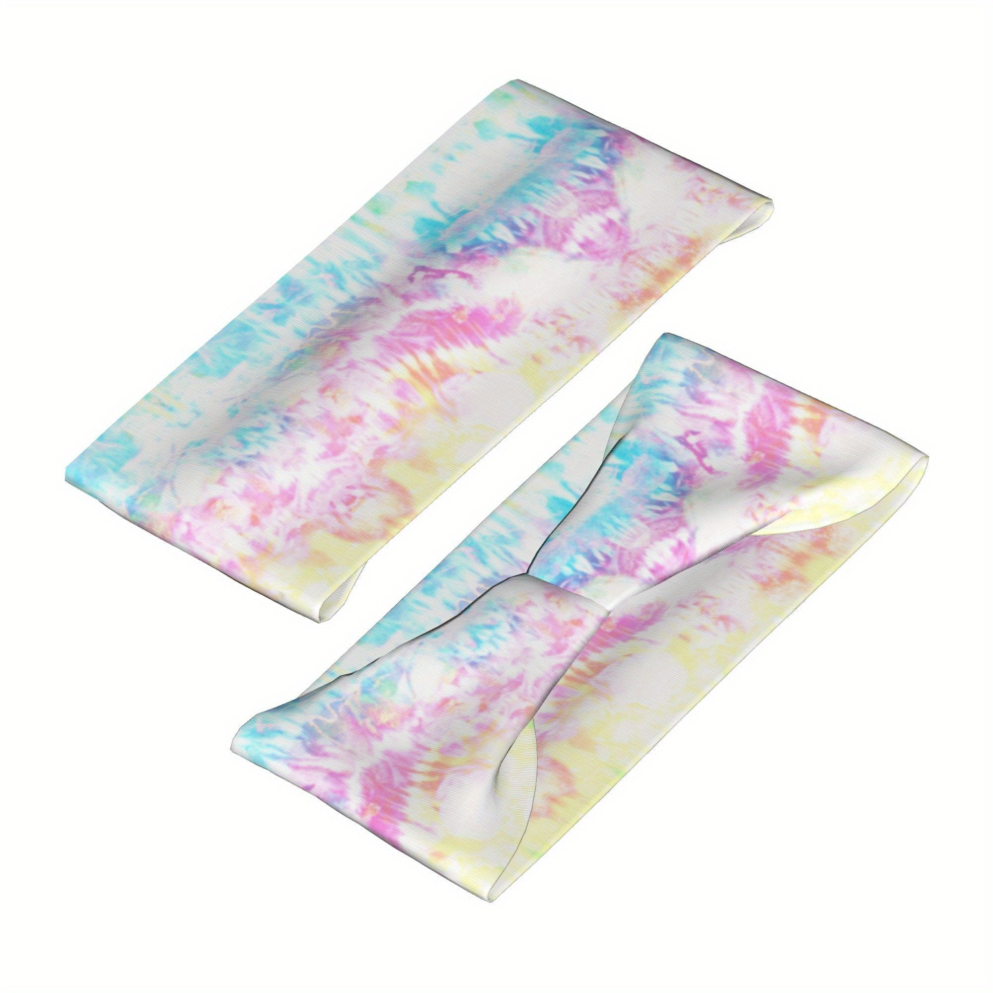 Tie Dye Headband for Sports & Casual Wear - Thanksgiving & Halloween