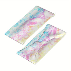 Tie Dye Headband for Sports & Casual Wear - Thanksgiving & Halloween