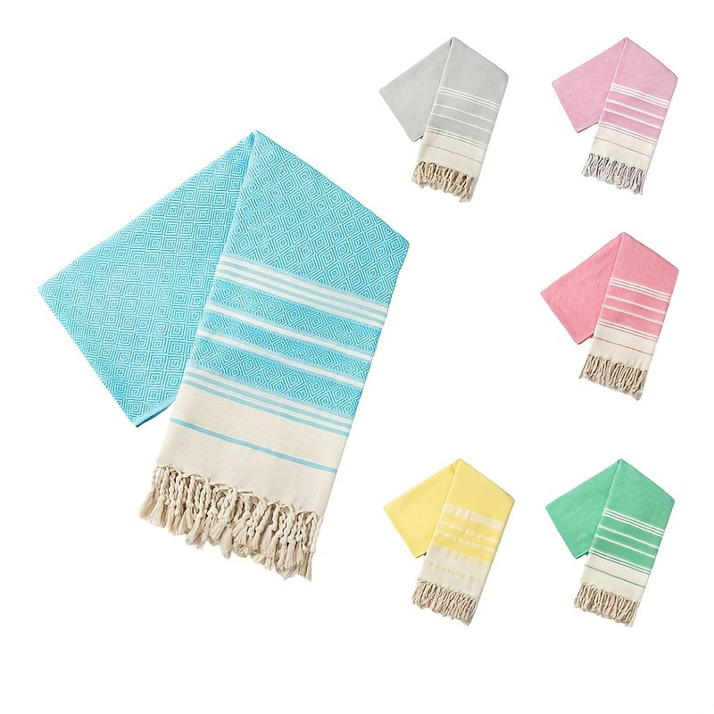 Quick Drying Beach Towel Sandproof Lightweight Beach Blanket