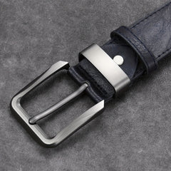 Casual Square Belt for Men with Pin Buckle