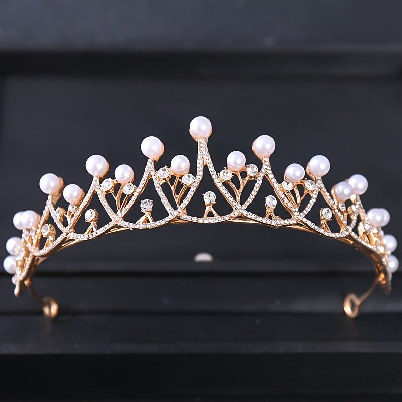 Rhinestone Bridal Crown Tiara for Wedding & Party