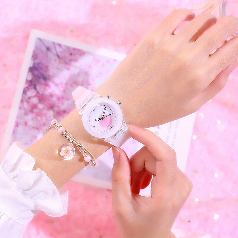Colorful Rabbit Silicone Noctilucent Watches