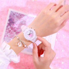 Colorful Rabbit Silicone Noctilucent Watches