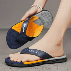 Men's Lightweight Non Slip Flip Flops Quick Drying Thong Sandals