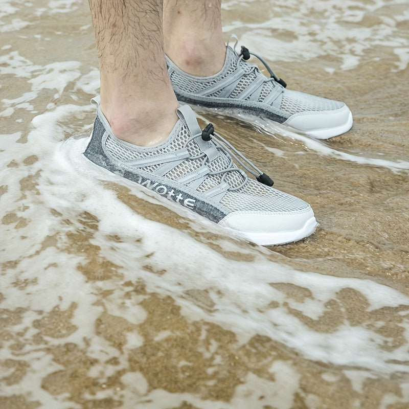 Men's Closed Toe Water Shoes Mesh Breathable Non Slip