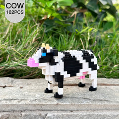 Animal Building Blocks DIY Toy Educational Puzzle for Kids