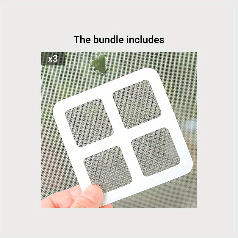 Window Screen Repair Tape Self Adhesive Patch for Door and Window Screen