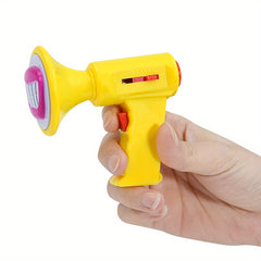 Mini Kids Voice Changer Toy 6 Sound Effects Megaphone Trick Joke T