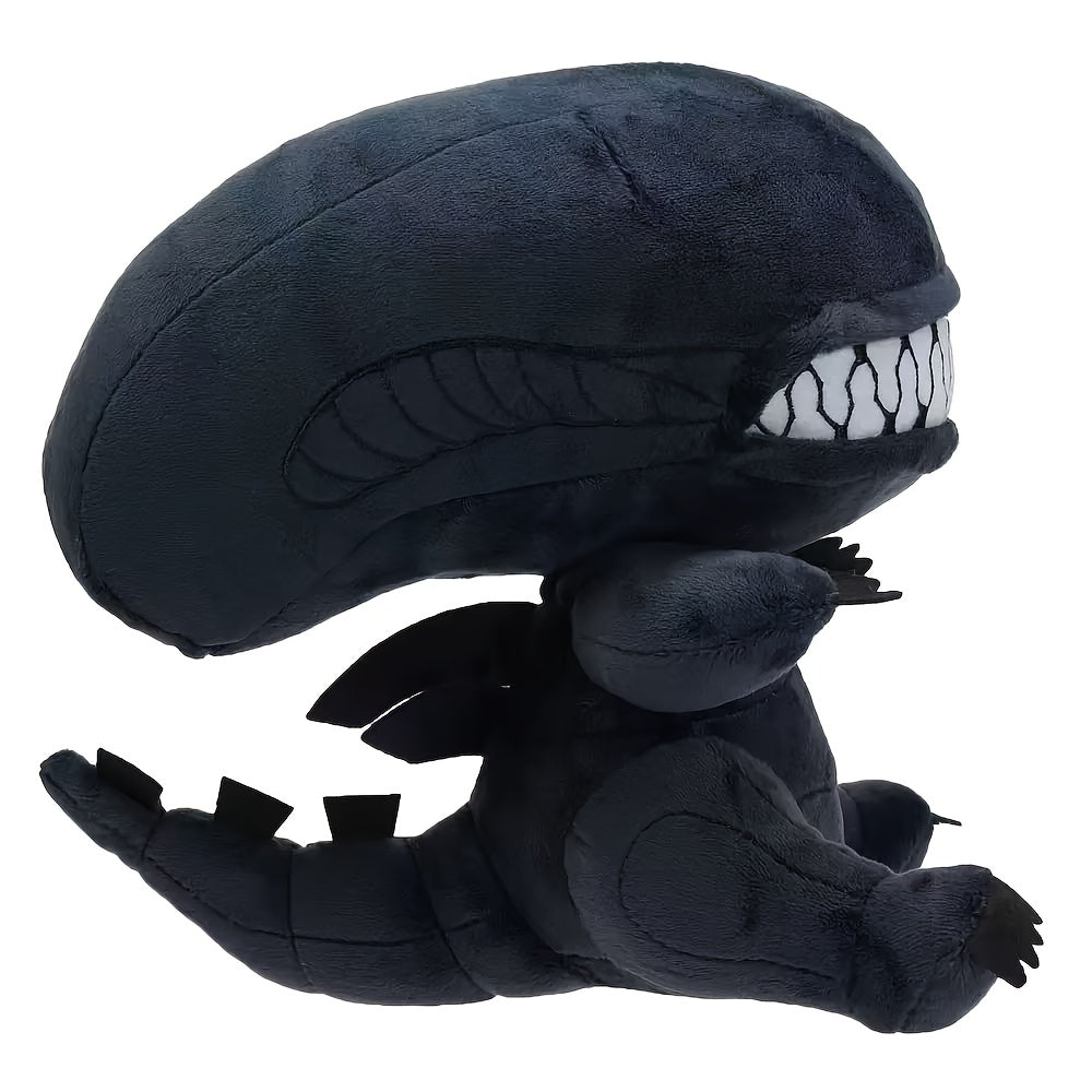 Alien Plush Doll Large Eyes & Sharp Teeth Soft Sci Fi Decor Birthday Collectors