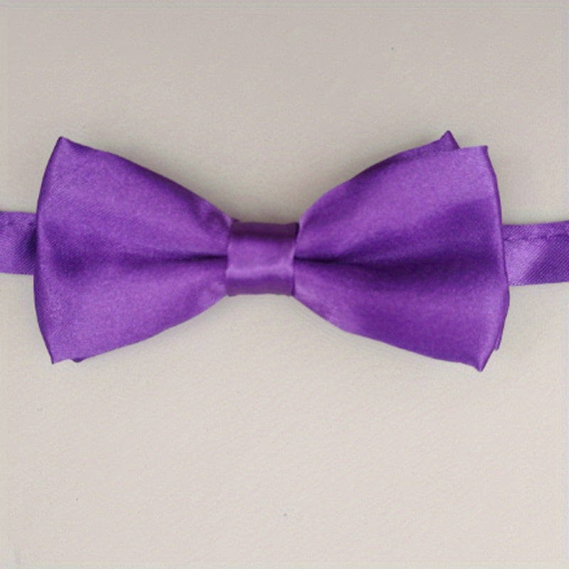 Children's Glossy Double Layer Bow Tie