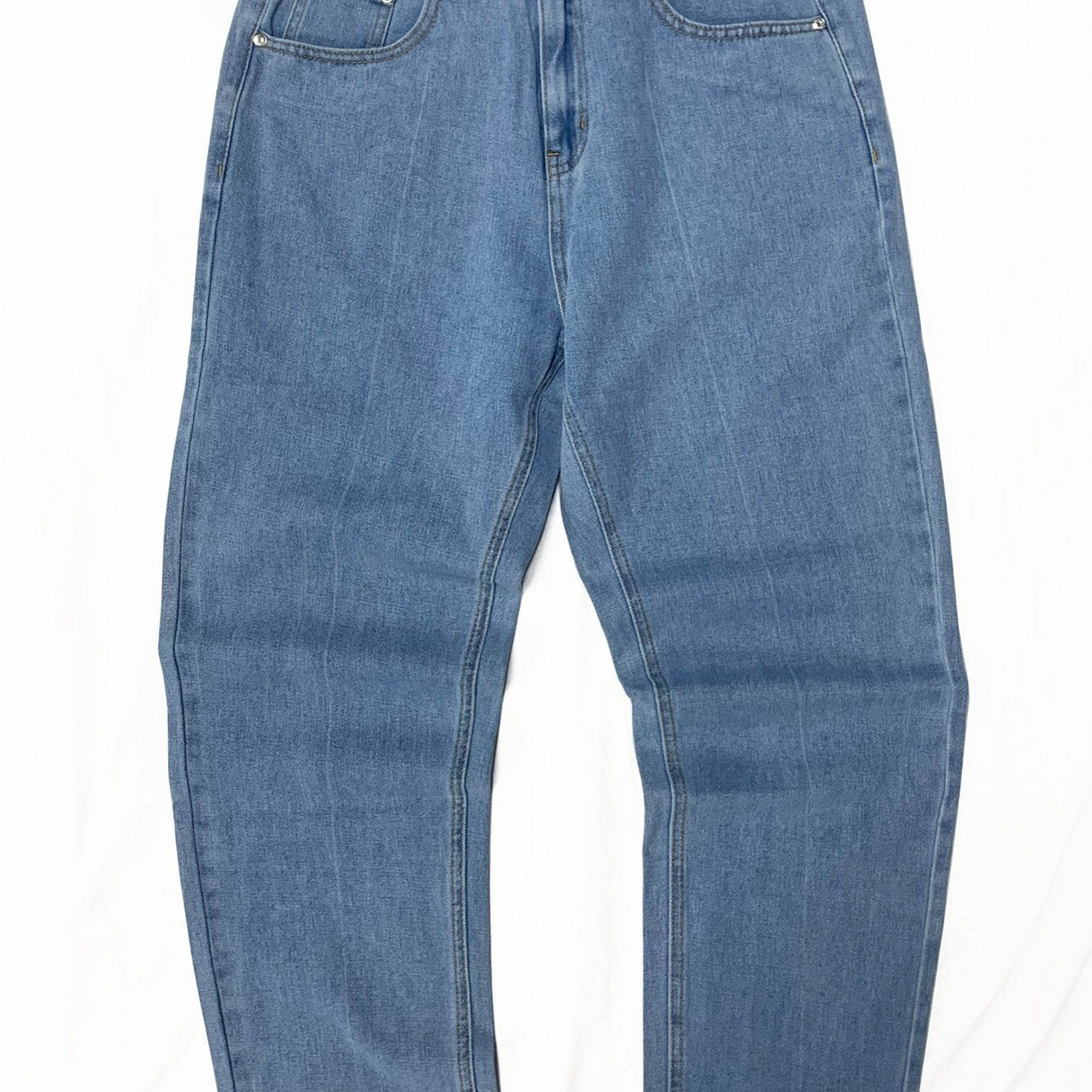 Men's Wide Leg Straight Jeans
