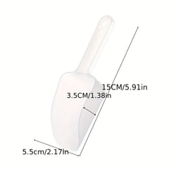 12pcs Plastic Kitchen Scoops for Ice Cream Coffee Tea and More