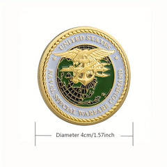 US Navy Seals Challenge Coin, Unique Collectible Gift for Kids