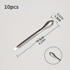 10pcs Small Spoon Shovel for Pill Capsules Filling Lab Supplies