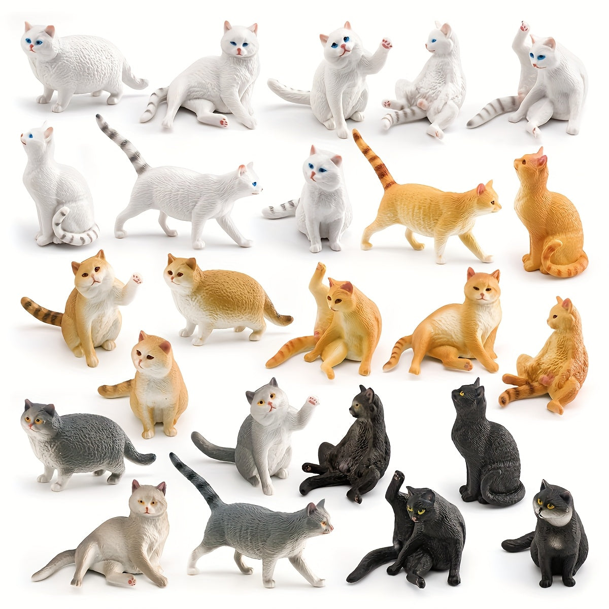 Orange Tabby British Shorthair Cat Ornament