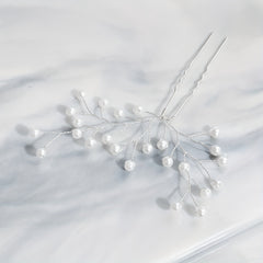 Faux Pearl Silvery Hairpin Bridal Wedding Bobby Pin Party Favor Decorations