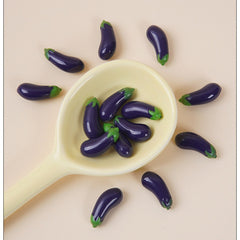 Mini Eggplant Play House Toy Set, 4pcs