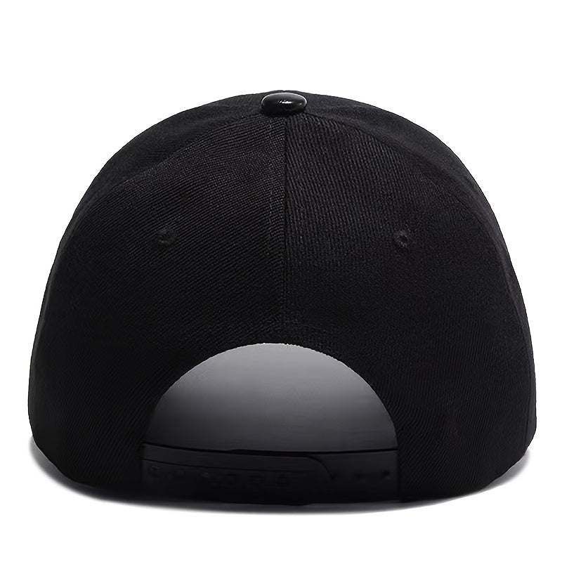 Men's PU Leather Baseball Cap Wheat Ear Design