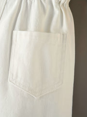 Girls Ruffle Paperbag Waist Pants for Casual Summer