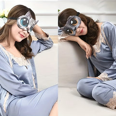 3D Adjustable Sleep Eye Mask Block Light Soft Comfortable Travel