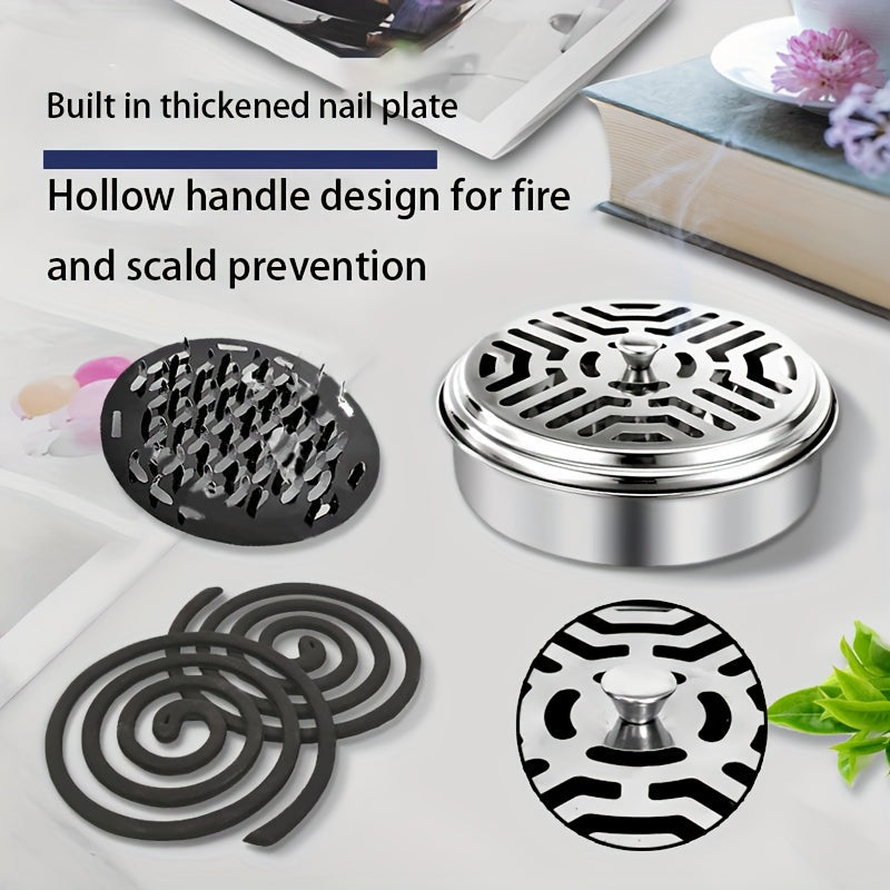Portable Mosquito Coil Holder for Home and Camping