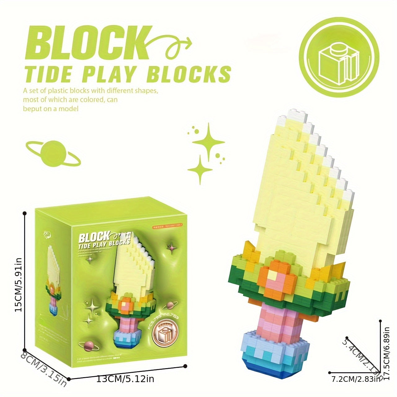 DIY Mini Weapon Building Block Set Toy Model Kit