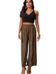 High Waist Wide Leg Pants for Women