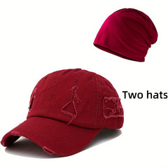 2 Unisex Adjustable Baseball Cap Outdoor Sport Sunshade Casual Hat