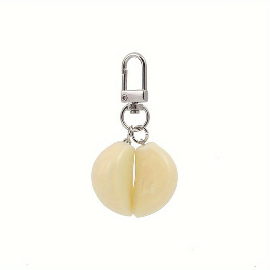 Garlic Pendant Keychain for Car Keys Backpacks Wallets