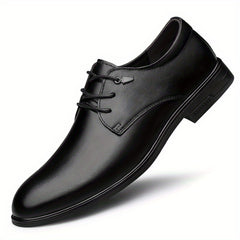 Men's Leather Derby Shoes Wear resistant Non Slip Dress Shoes