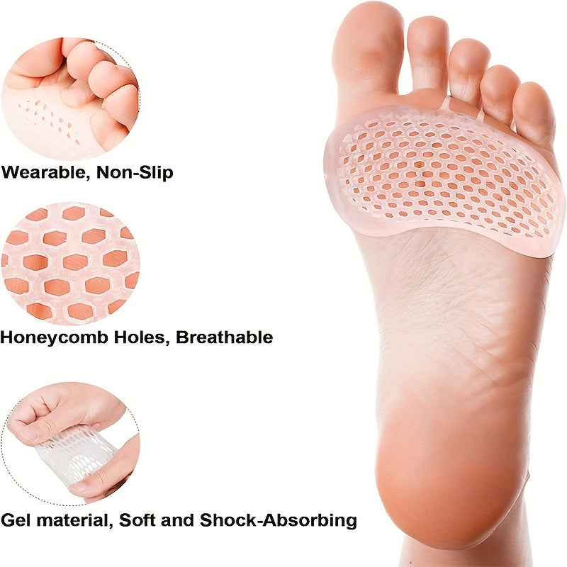 2Pairs Gel Ball Foot Pads for High Heels Pain Relief Insoles