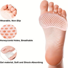 2Pairs Gel Ball Foot Pads for High Heels Pain Relief Insoles