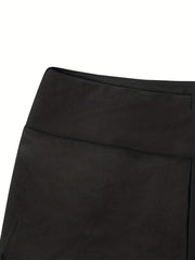 High Waist Sporty Biker Shorts Women's Clothing