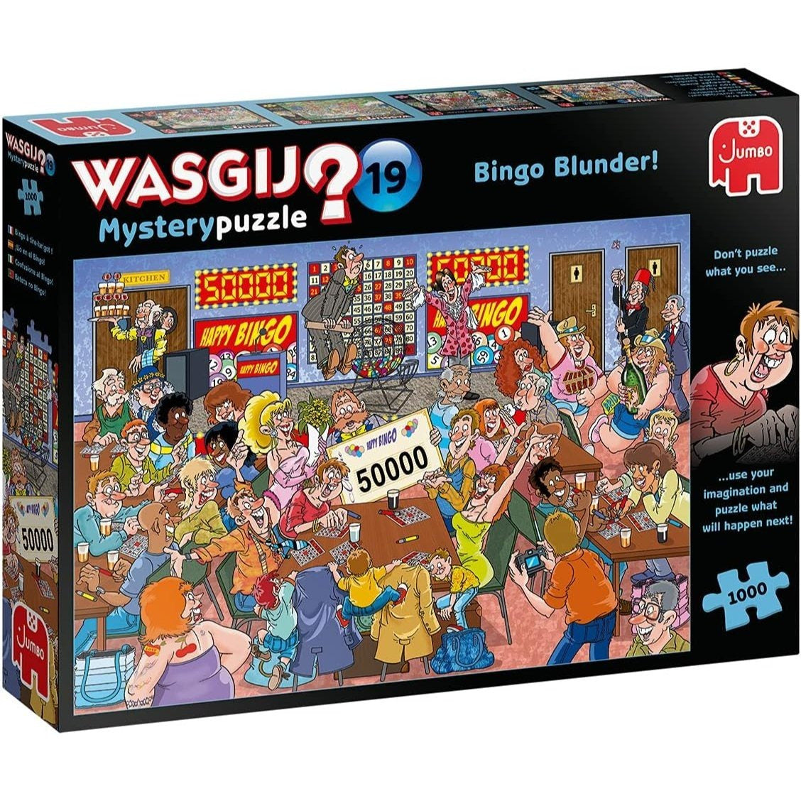Wasgij Mystery 19 Bingo Blunder 1000pcs Jigsaw Puzzles
