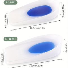 Self-adhesive Heel Pads Sports Shock Absorbing Insole U-shaped Heel Pad
