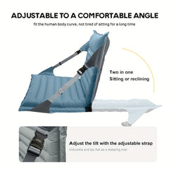 Inflatable Folding Chair Outdoor Portable Camping Recliner Chair