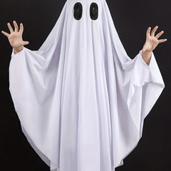 Toddler Halloween Costume Ghost Cosplay Cloak for Kids Party Clothes