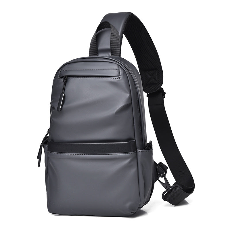 Men's Casual Skin Chest Bag Anti-splash Water Messenger Bag