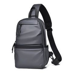 Men's Casual Skin Chest Bag Anti-splash Water Messenger Bag