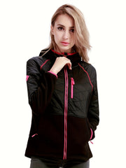 Women's Thermal Hooded Jacket for Mountaineering Hiking Sport